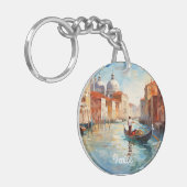 Venice Italië Sleutelhanger (Voorkant Links)