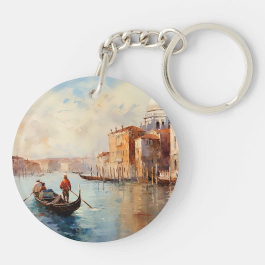 Venice Italië Sleutelhanger (Achterkant)