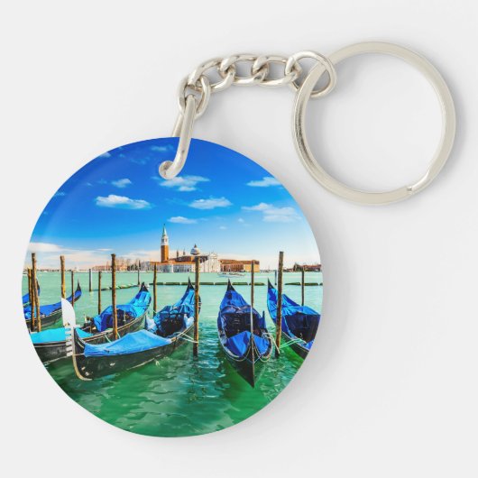 Venice Italië Sleutelhanger (Achterkant)