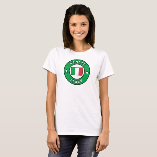 Venice Italië T-shirt (Voorkant volledig)