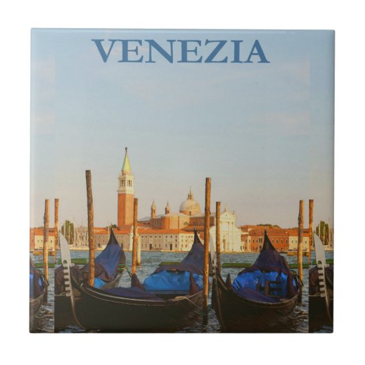 Venice Italië Tegeltje (Voorkant)