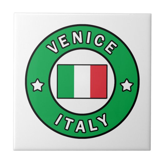 Venice Italië Tegeltje (Voorkant)