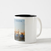 Venice Italië Tweekleurige Koffiemok (Voorkant rechts)