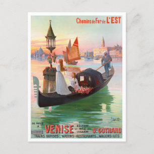 Venice Italië — vintonijnreis Briefkaart