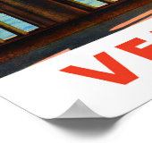 Venice Italië — vintonijnreis Poster (Hoek)