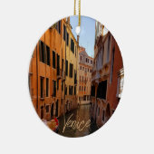 Venice Italy Canal Buildings Travel Keramisch Ornament (Rechts)