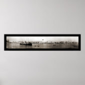 Venice Italy Canal Photo 1909 Poster (Voorkant)