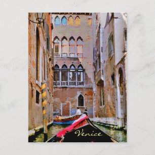 Venice Italy Gondola Briefkaart