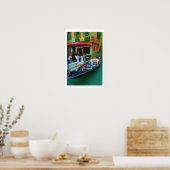 Venice Italy Gondola Poster (Keuken)