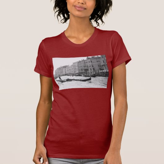 Venice Italy Gondolier Gondola T-shirt (Voorkant)