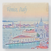 Venice Italy HDR Sunset Stone Onderzetter (Voorkant)