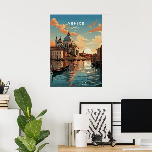 Venice Italy II Poster (Thuiskantoor)