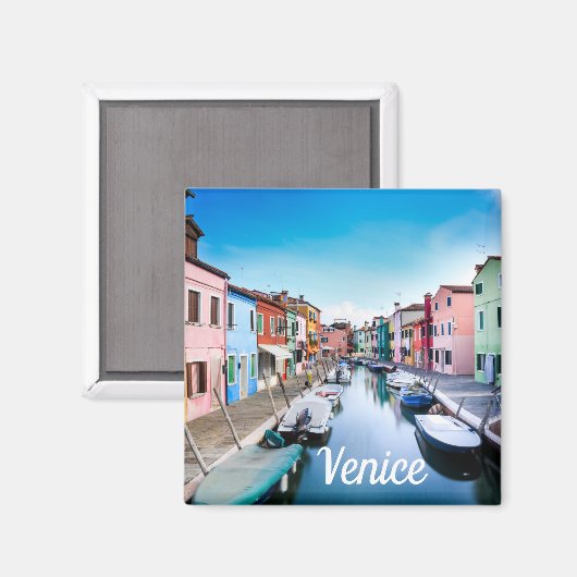 Venice Italy Magnet (Voorkant / Achterkant)