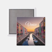 Venice Italy Magnet (Voorkant / Achterkant)