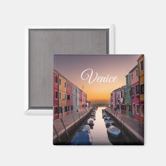 Venice Italy Magnet (Voorkant / Achterkant)