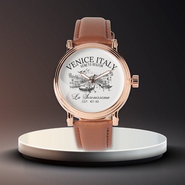 Venice Italy Old Landscape Horloge (Creator heeft geüpload)