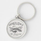 Venice Italy Old Landscape Sleutelhanger (Voorkant)