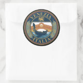 Venice Italy Ronde Sticker (Tas)