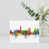 Venice Italy Skyline Briefkaart (Staand voorkant)
