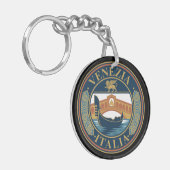Venice Italy Sleutelhanger (Voorkant Links)