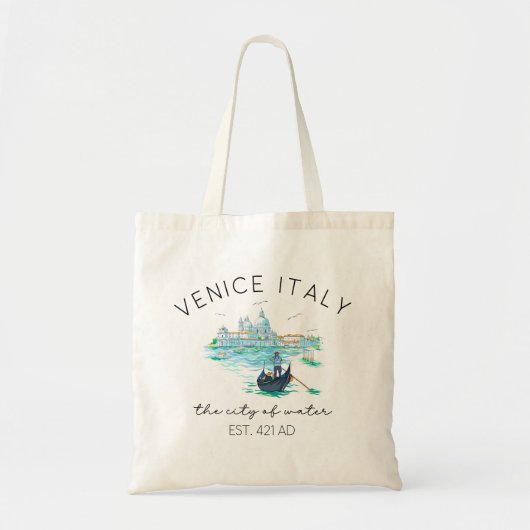 Venice Italy Vacation Souvenir Tote Bag (Voorkant)