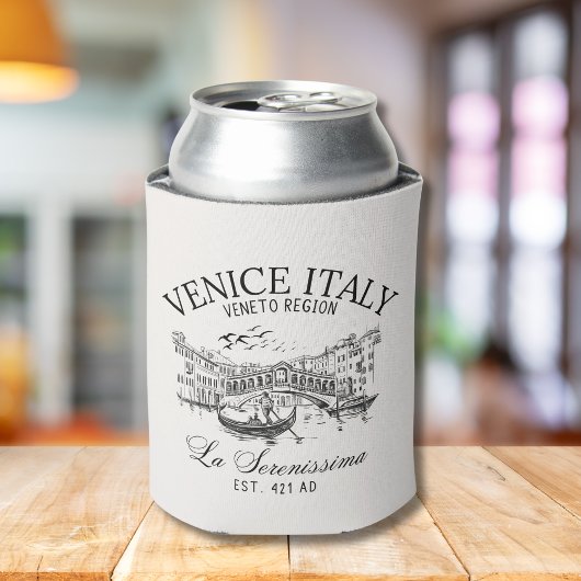 Venice Italy Vintage Old Landscape Blikjeskoeler