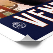 Venice Italy Vintage Poster hersteld (Hoek)