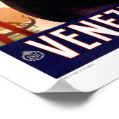 Venice Italy Vintage Travel Poster (Hoek)