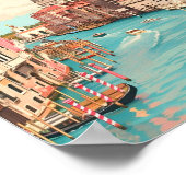 Venice Italy Vintage Travel Poster (Hoek)