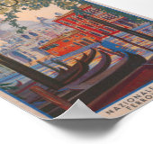 Venice Italy Vintage Travel Poster (Hoek)