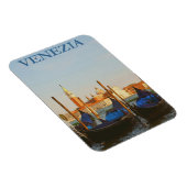 Venice Italy Vintage Travel Poster Magneet (Rechterzijde)