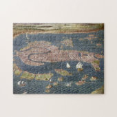 VENICE: KAART, 16E EEUW LEGPUZZEL (Horizontaal)