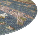 VENICE: KAART, 16E EEUW SNIJPLANK (Hoek)