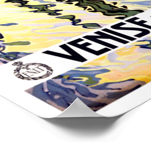 Venice Lido Italië Poster (Hoek)