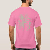 Venice Lion Heraldic AEnigma Graphic Design T-shirt (Achterkant)