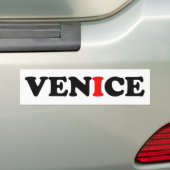 VENICE LOGO BUMPERSTICKER (Op auto)