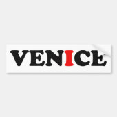 VENICE LOGO BUMPERSTICKER (Voorkant)