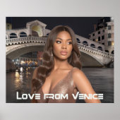 VENICE - LOVE FROM VENICE POSTER (Voorkant)