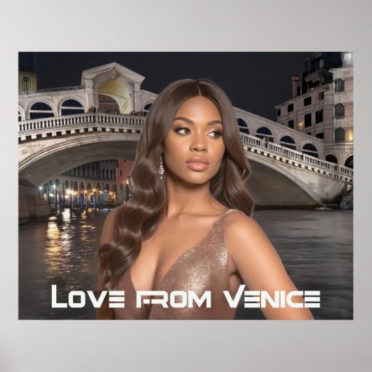 VENICE - LOVE FROM VENICE POSTER (Voorkant)