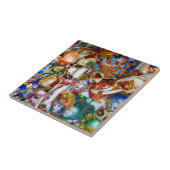 Venice-maskers Tegeltje (Zijkant)