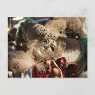 Venice Masks Briefkaart