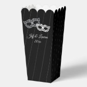 Venice masquerade ball masks custom wedding bedankdoosjes (Achterkant)