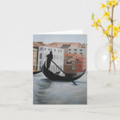 Venice Note Card Kaart (Gele Bloem)