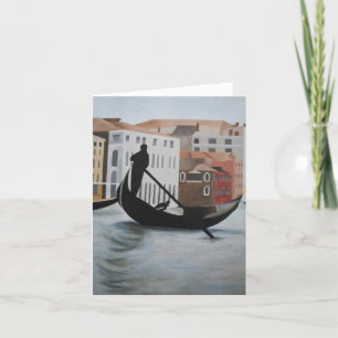 Venice Note Card Kaart