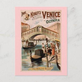 "Venice of Today"  theater Briefkaart