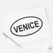 VENICE OVALE STICKER (Envelop)