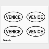 VENICE OVALE STICKER (Vel)
