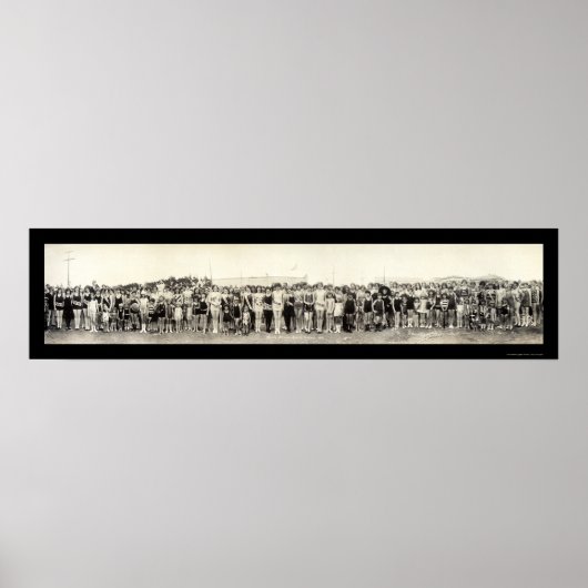 Venice Pageant, CA Foto 1926 Poster (Voorkant)