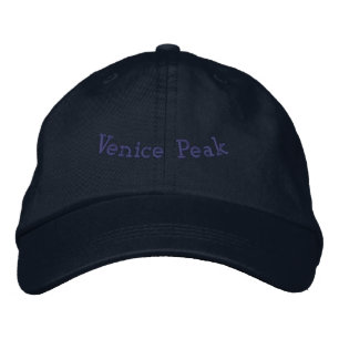 Venice Peak Navy Oceanfront Trendsetter Levensstij Geborduurde Pet
