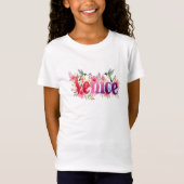 Venice - Personalised Shirt  - For Kids (Voorkant)